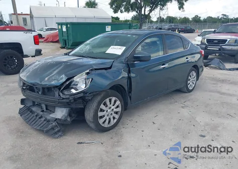 2016 Nissan Sentra Sv из США, поврежденный, VIN 3N1AB7AP3GY276923